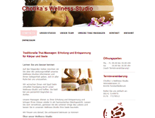 Tablet Screenshot of chotikas-thaimassage.de